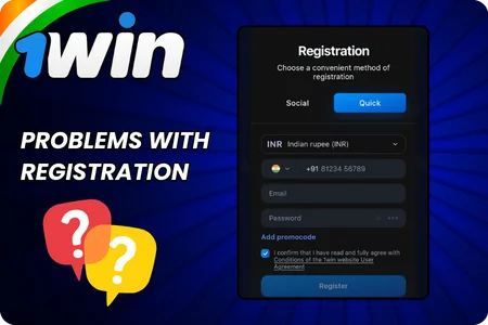 1Win App Troubleshooting Registration Problems